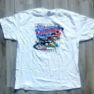 Vintage 1993 Thunder Valley Oklahoma NHRA Drag Race LUCAS OIL Men’s Tee Sz XXL